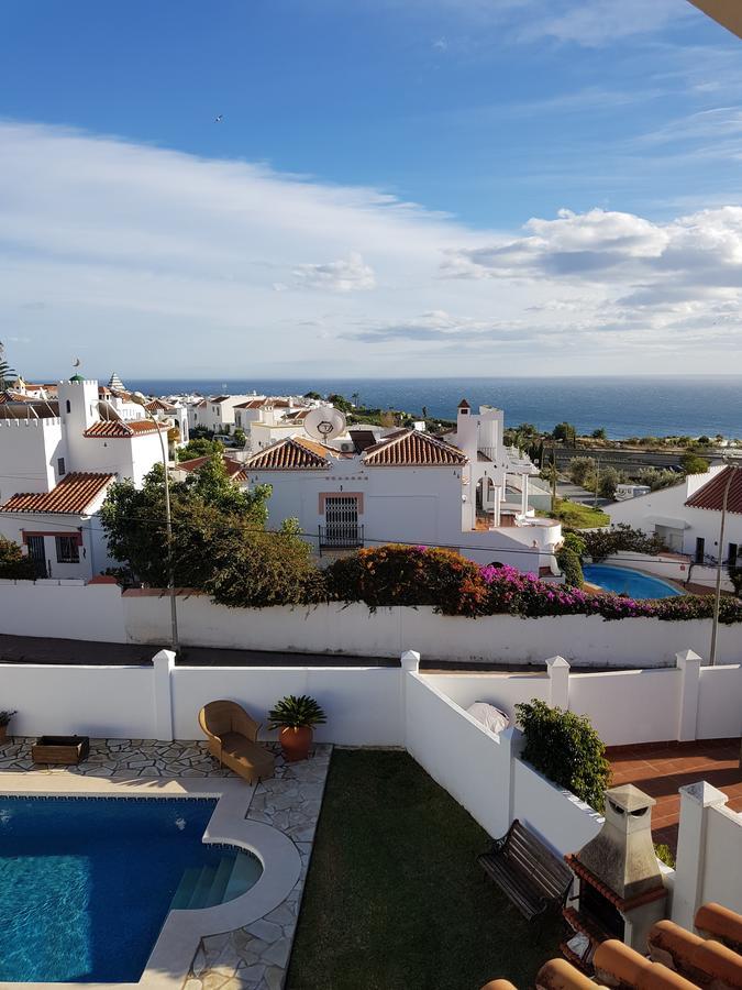 Villa - Zeezicht, Zwembad Nerja Ngoại thất bức ảnh